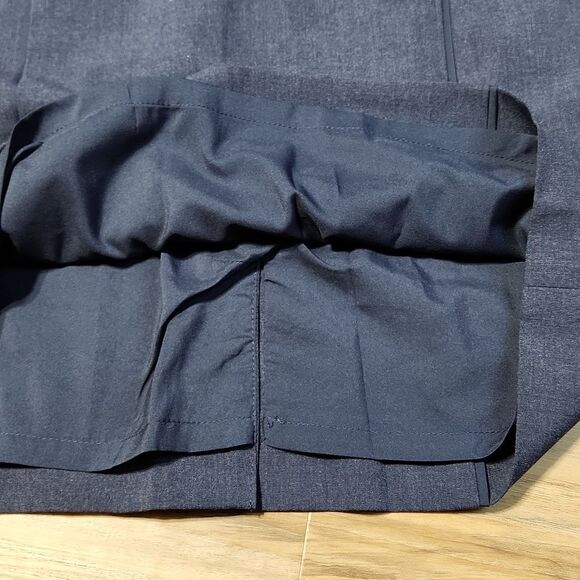 🔺️The Limited Blue Fitted Cap Sleeve Dress Size 2 - Picture 8 of 12